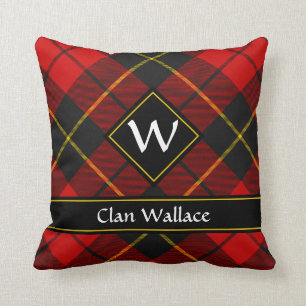 Cojín decorativo Clan Wallace Tartan
