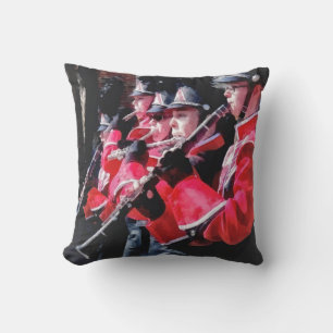 Cojín Decorativo Clarinetes y Flautas en el Desfile
