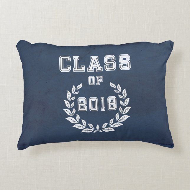 Cojín Decorativo Clase de 2018 (Anverso)