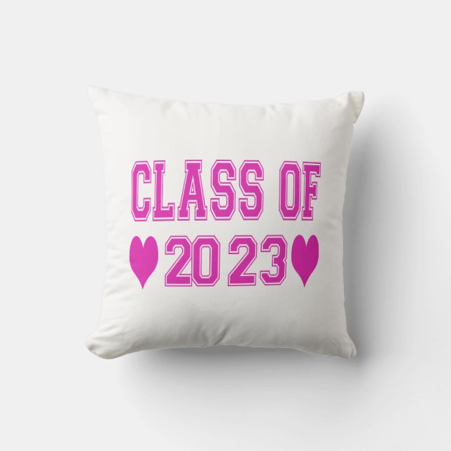 Cojín Decorativo Clase De 2023 (Anverso)