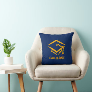 Cojín Decorativo Clase de graduación de 20?? NVYGLD personalizar añ