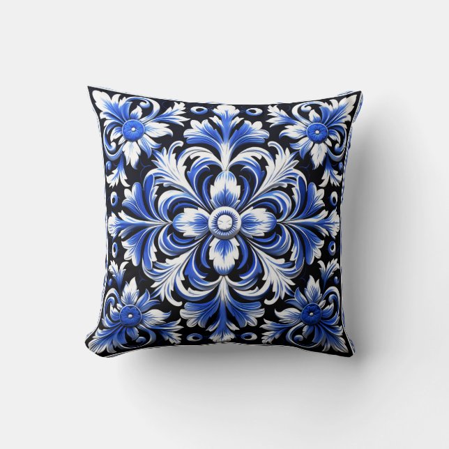 Cojín Decorativo Clásico Ornato Moderno Elegante (Anverso)