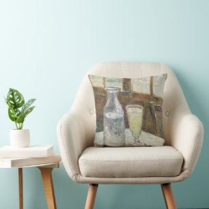 Cojín Decorativo Clásico Van Gogh Café de París Arte Absenta