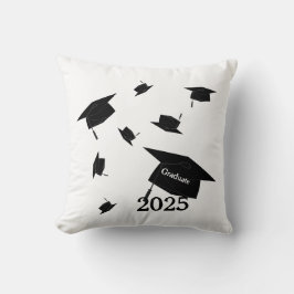 Cojín Decorativo Class of 2025 grad cap 