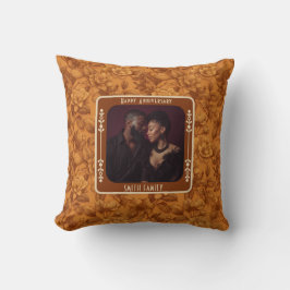 Cojín Decorativo Classic Family 15Th Anniversary Throw Pillow 