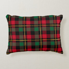 Cojín Decorativo Classic Holiday Plaid – Cozy Christmas Pillow 