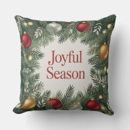 Cojín Decorativo Classic Joyful Wreath