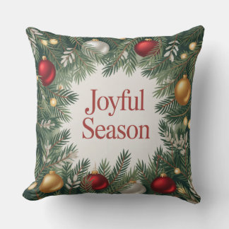 Cojín Decorativo Classic Joyful Wreath