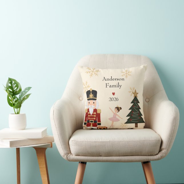 Cojín Decorativo Classic Nutcracker Christmas (Silla)