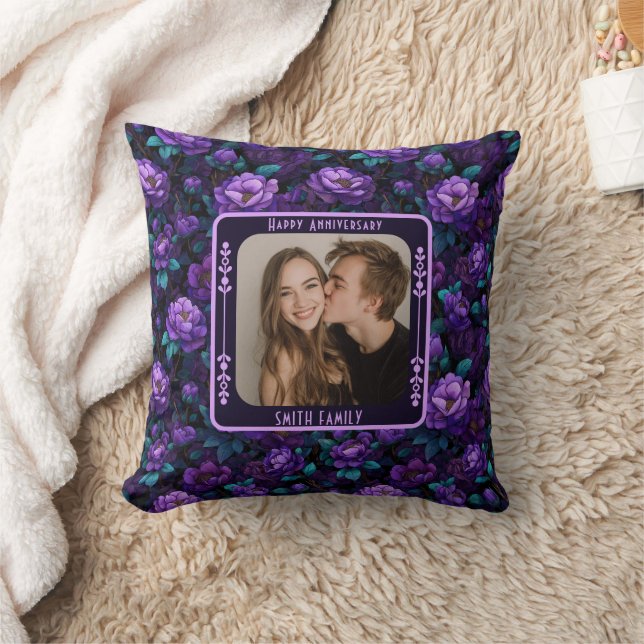 Cojín Decorativo Classic Wedding 25Th Anniversary Throw Pillow  (Manta)