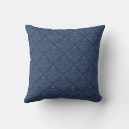 Cojín Decorativo Classy Blue Botanical Damask