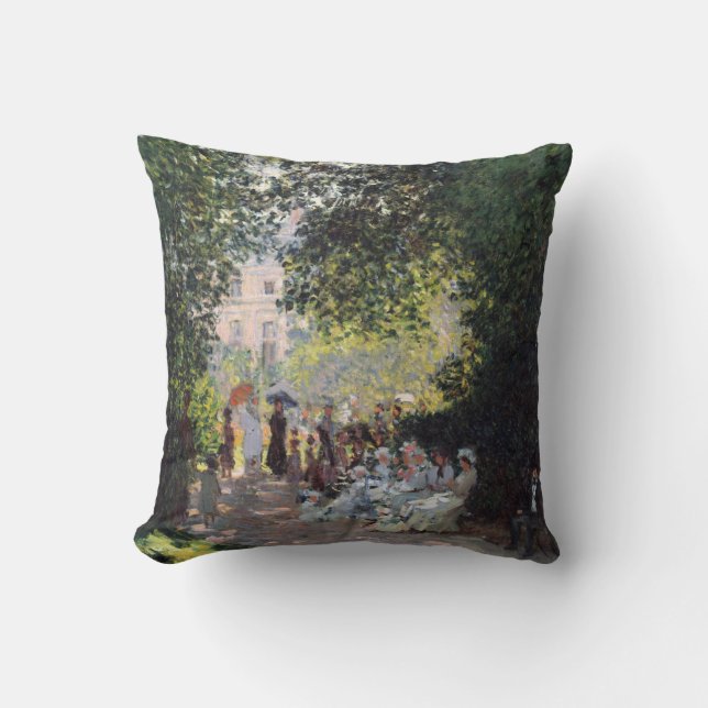 Cojín Decorativo Claude Monet el | el Parc Monceau (Anverso)