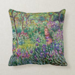 Cojín Decorativo Claude Monet - El jardín del artista en Giverny<br><div class="desc">Claude Monet - El jardín del artista en Giverny</div>
