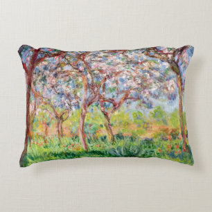 Cojín Decorativo Claude Monet el   Printemps un Giverny