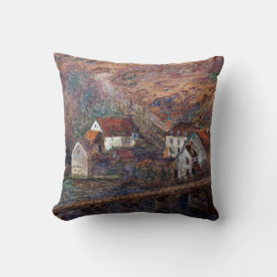Cojín Decorativo Claude Monet - El Puente de Vervy
