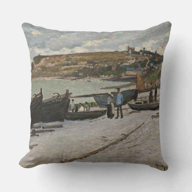 Cojín Decorativo Claude Monet el | Sainte-Adresse, 1867 (Anverso)