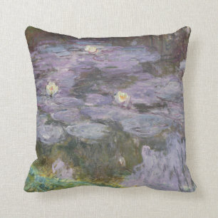 Cojín Decorativo Claude Monet el   Waterlilies