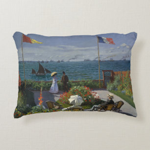 Cojín Decorativo Claude Monet - Jardín en Sainte-Adresse