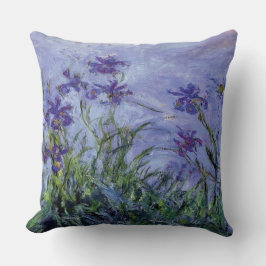 Cojín Decorativo Claude Monet Lilac Irises