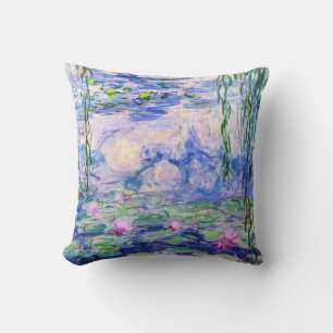 Cojín Decorativo Claude Monet - Nenúfares / Nympheas 1919