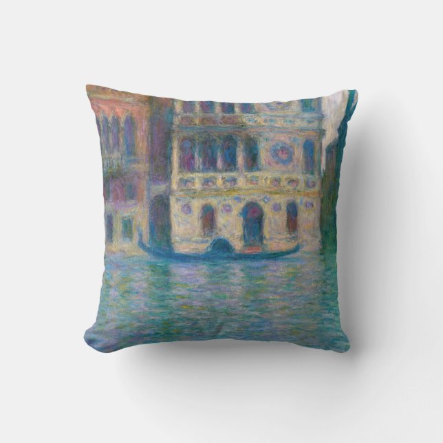 Cojín Decorativo Claude Monet - Palazzo Dario (Anverso)