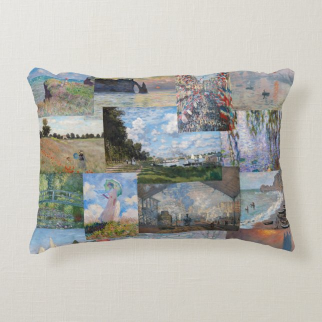 Cojín Decorativo Claude Monet - Patchwork (Anverso)
