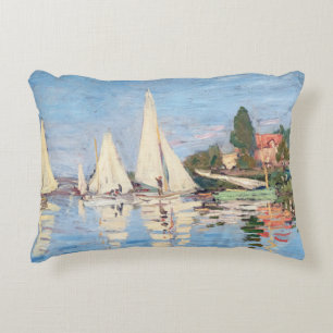 Cojín Decorativo Claude Monet - Regatas en Argenteuil