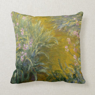 Cojín Decorativo Claude Monet Ruta a través de los irlandeses