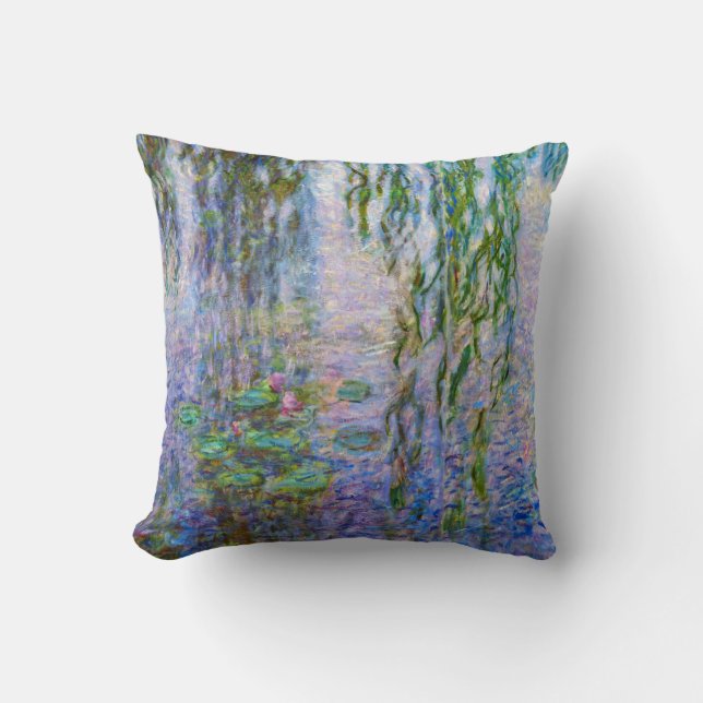 Cojín Decorativo Claude Monet - Water Lilies (Anverso)