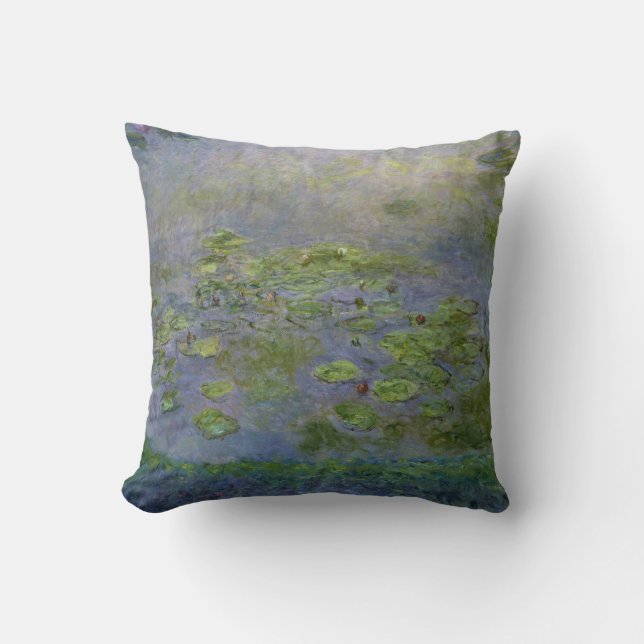 Cojín Decorativo Claude Monet ~ Waterlilies Cushions (Anverso)