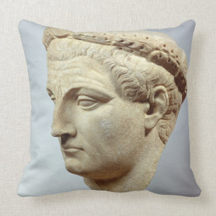 Cojín Decorativo Claudius, cabeza de mármol, ANUNCIO 41-54