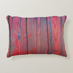 Cojín Decorativo Clausura de viejas tablas de madera contracorrient