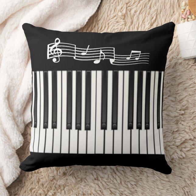 Cojín Decorativo Claves de piano (Manta)