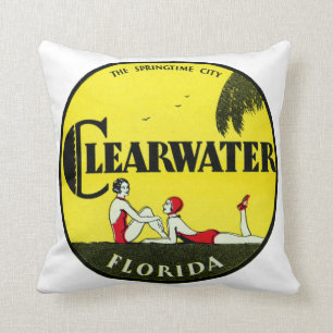 Cojín Decorativo Clearwater 1925 la Florida