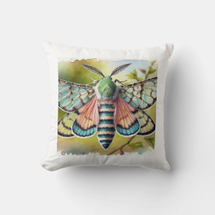 Cojín Decorativo Clearwing Moth 290824IREF232 - Watercolor