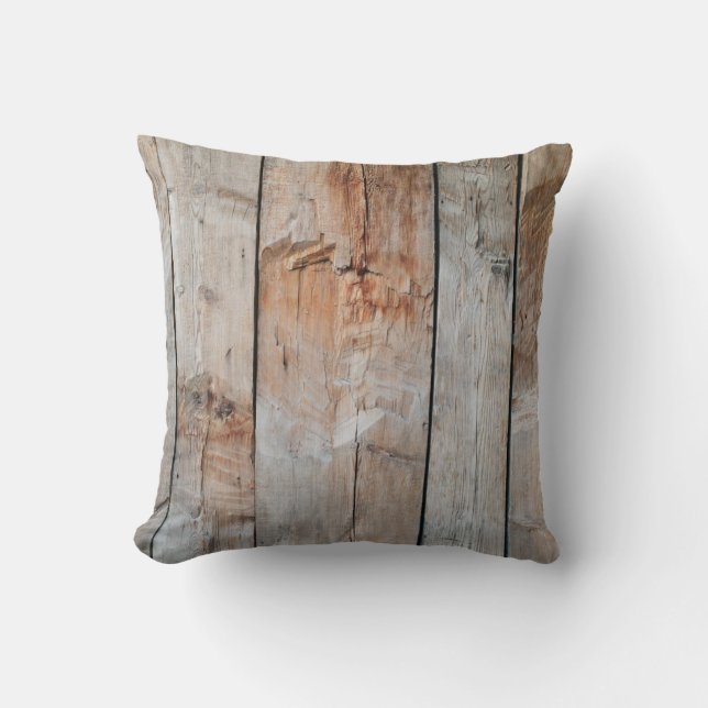 Cojín Decorativo Close up photo of wooden panel (Anverso)
