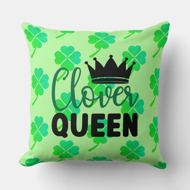 Cojín Decorativo Clover Queen Charm Design-60278 (Anverso)