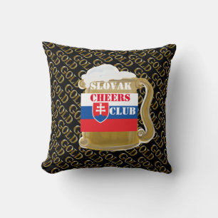 COJÍN DECORATIVO CLUB DE BEBIDAS DE ESLOVAK