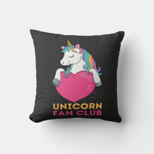 Cojín Decorativo Club de Fans de Unicornios