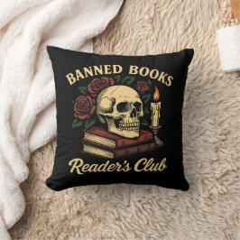 Cojín Decorativo Club de lectores de libros prohibidos