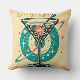 Cojín Decorativo Club de Martini Atómico