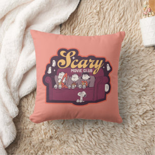 Cojín Decorativo Club de Películas de Terror de Peanuts Sofá de Hal
