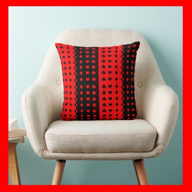 Cojín Decorativo Clubes, espadas, corazones, diamantes - fresco (Subido por el creador)