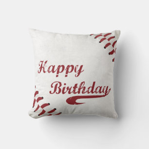 Cojín Decorativo Coach Happy Birday Large Grunge Baseball, Sport