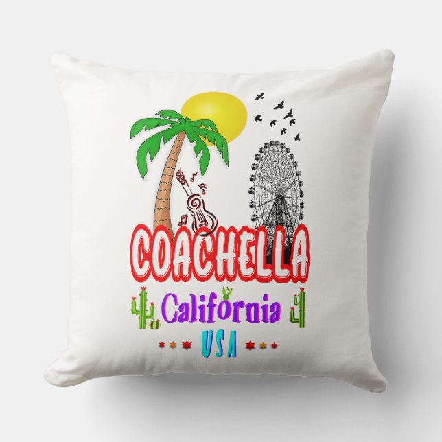 Cojín Decorativo Coachella (Anverso)