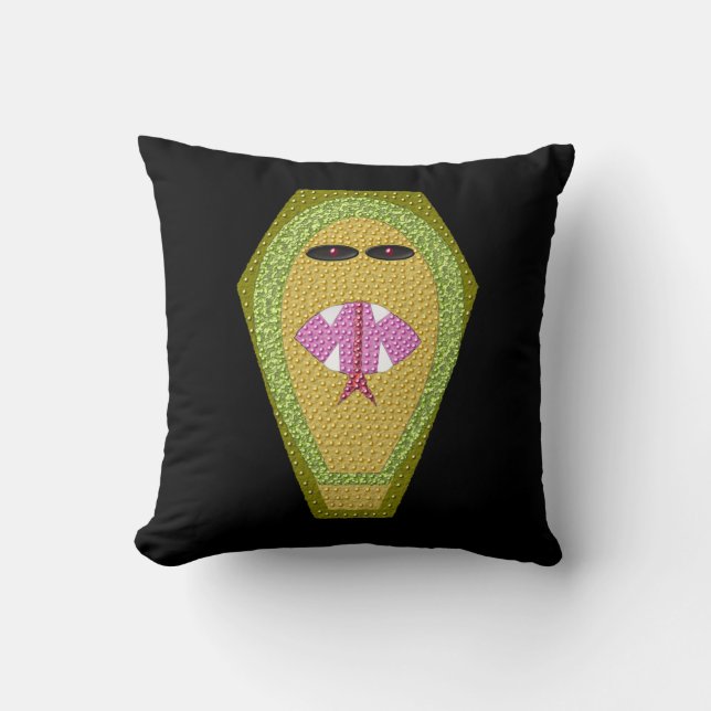 Cojín Decorativo Cobra Pillow egipcia letal (Anverso)