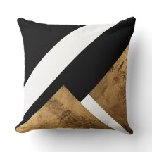 Cobre Dorado Geométrico Blanco Negro