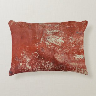 Cojín Decorativo Cobre Viejo: Textura Metalizado Vivida.
