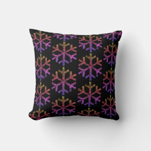 Cojín Decorativo Cochas de Nieve de Arcoíris para Sofá Sillón Chais