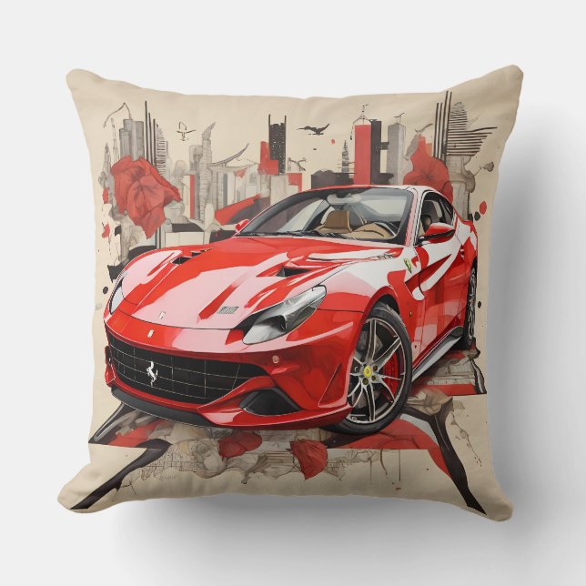 Cojín Decorativo coche #12 (Anverso)